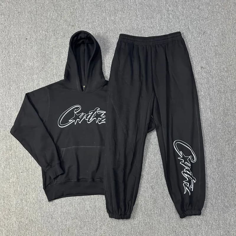 Fear of God Essentials Jogger Pants Script Logo — 812 black