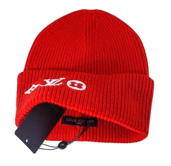 Louis Vuitton Monogram Knit Beanie LV Pattern — 19