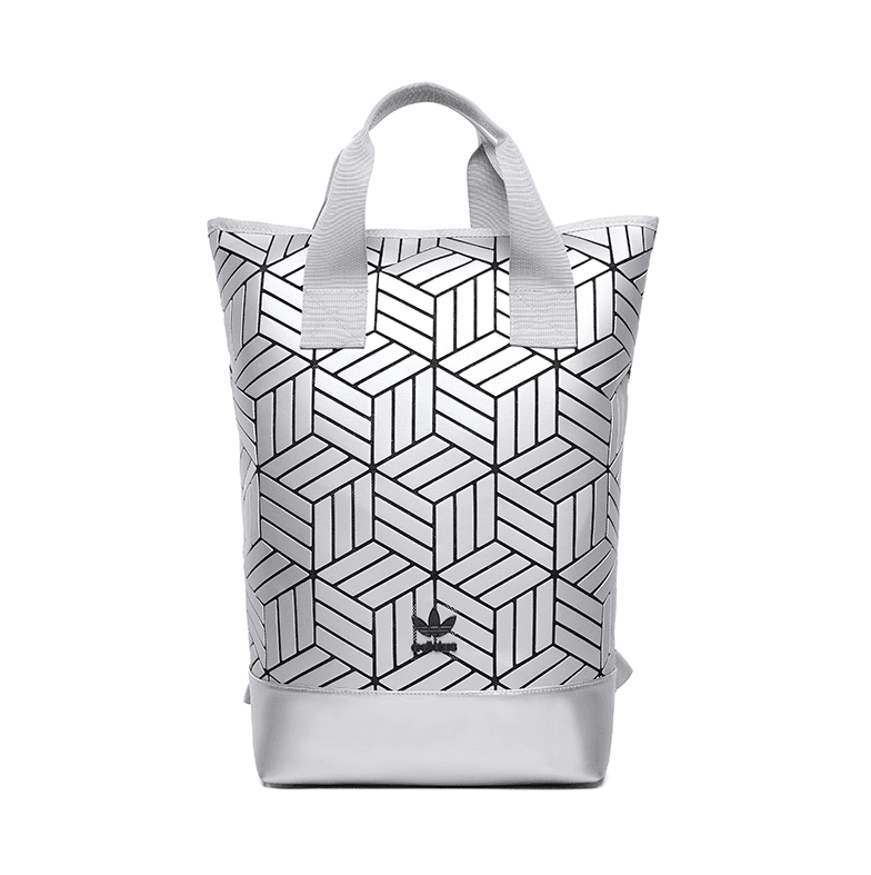 Adidas Classic Backpack Gold Logo — G007-6银色