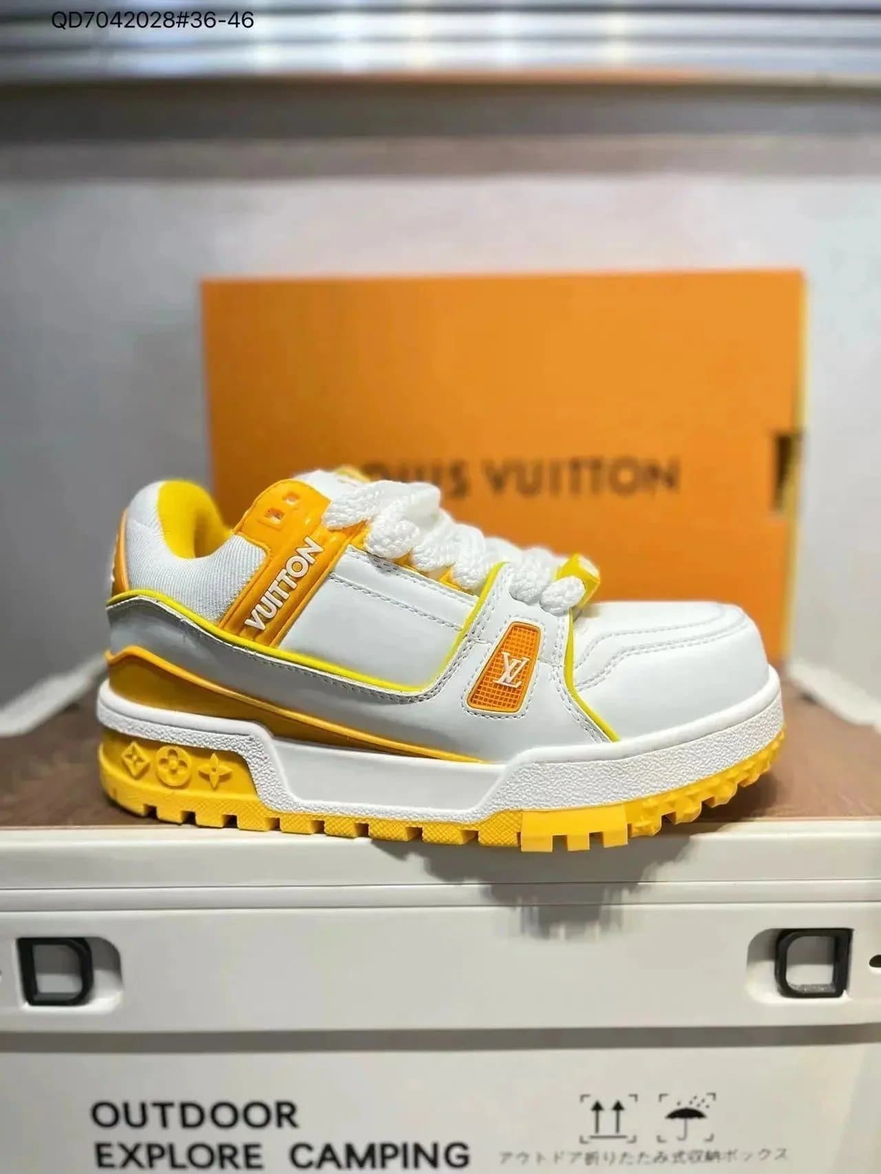 Louis Vuitton LV Trainer Monogram Leather — 30