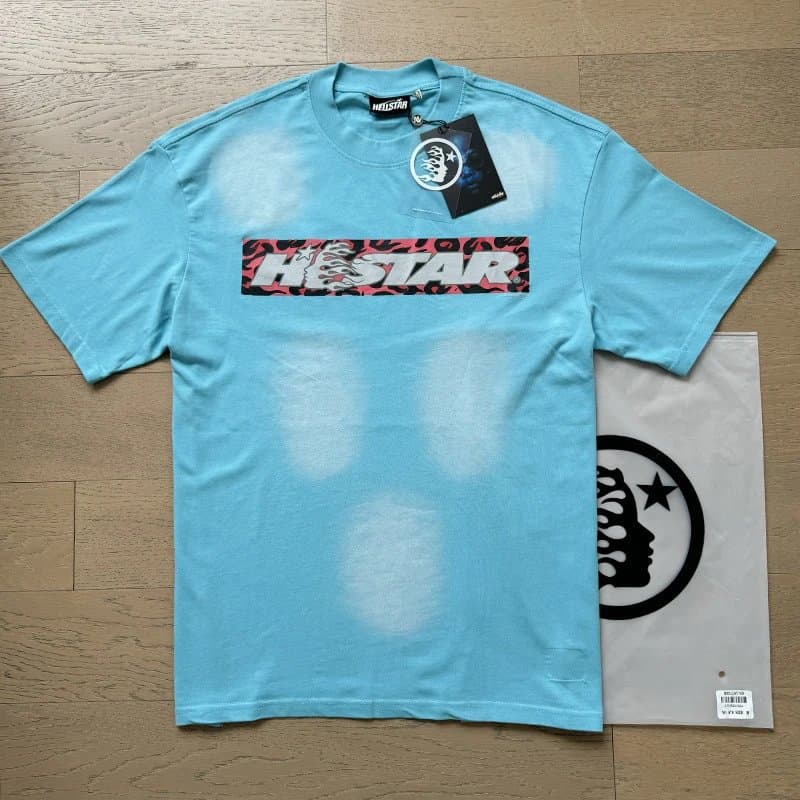 Hellstar Graphic Tee Abstract Skull Print — 678#1