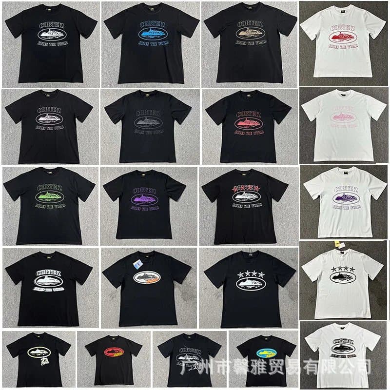 Off-White Graphic Tee Authentic Island Print — 3231黑蓝