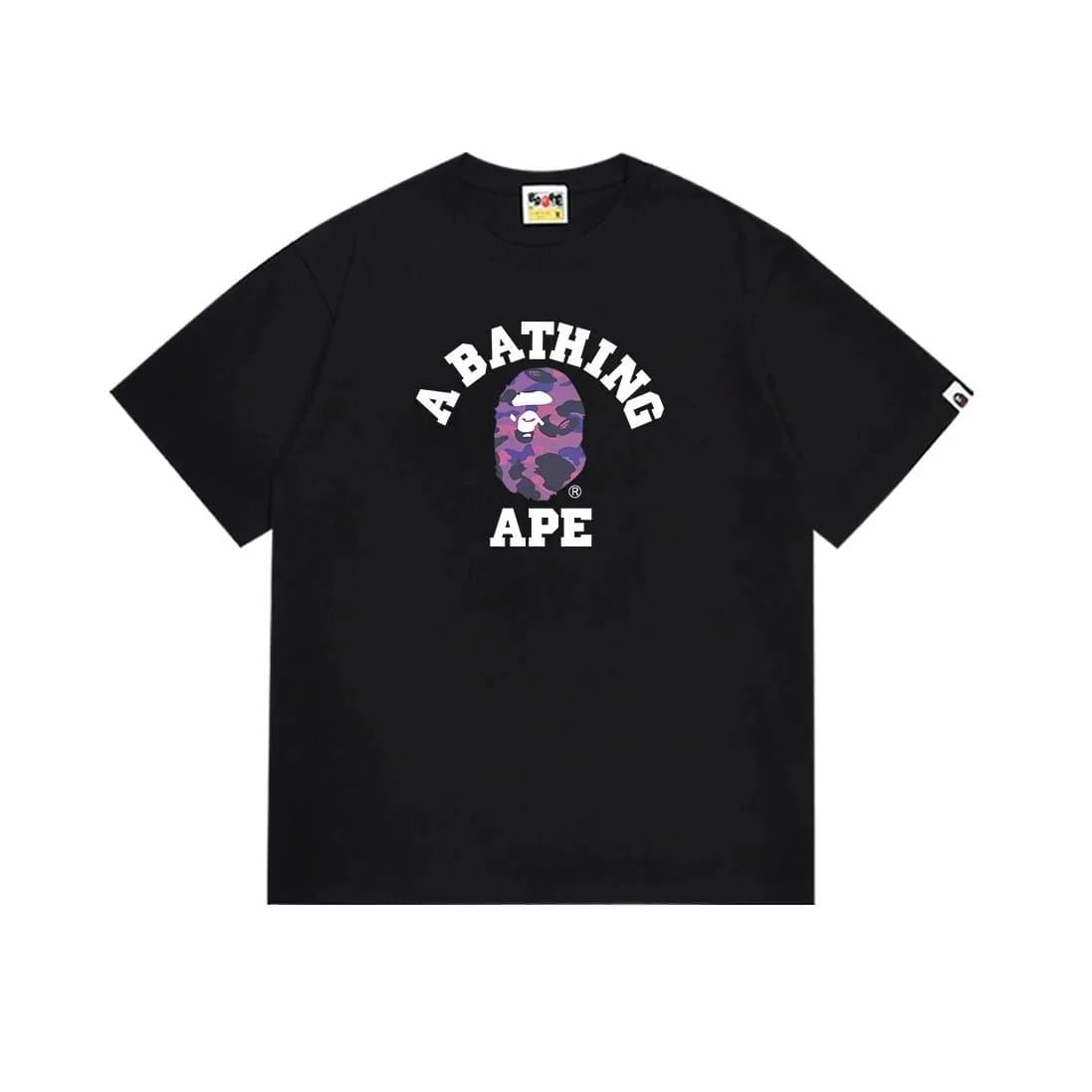 BAPE Graphic Tee Circuit Ape Head — 8