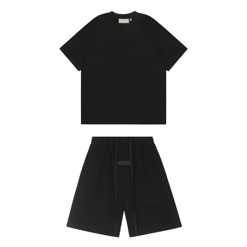 Fear of God Essentials Shorts Set Black