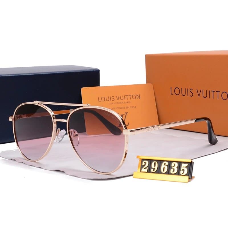 Louis Vuitton Sunglasses Monogram Canvas Temple — 060101014-1