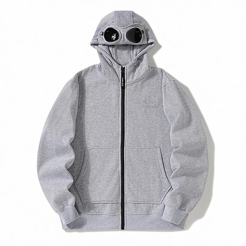 C.P. Company Goggle Jacket Black — 396花灰