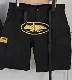 Corteiz Cargo Shorts Island Logo