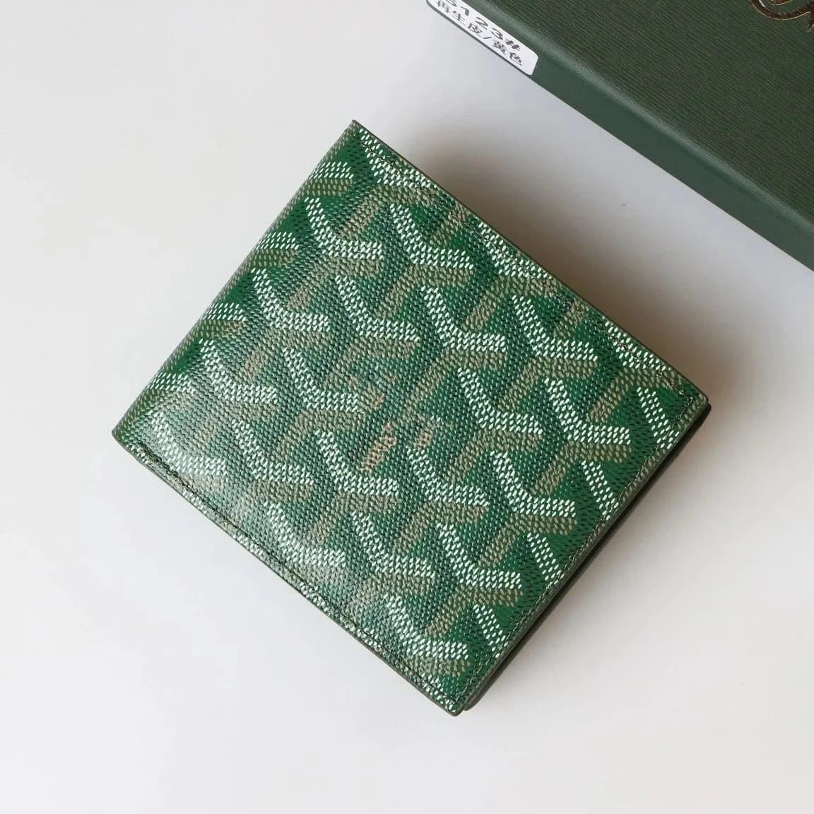Goyard Key Pouch Chevron Canvas — 23