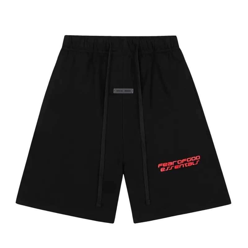 Fear of God Essentials Essentials Shorts Red Logo