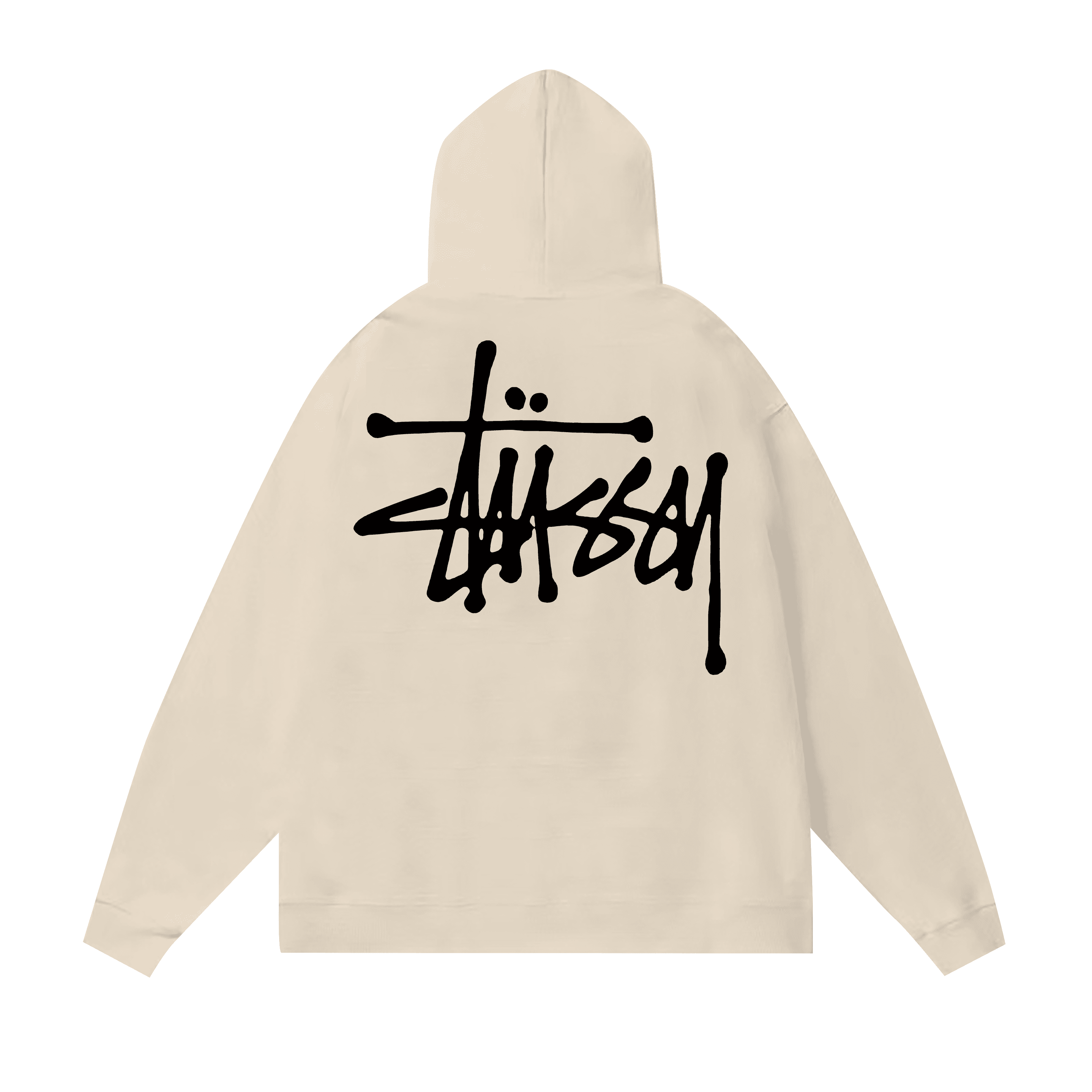 Stüssy Hooded Sweatshirt Script Logo — S5