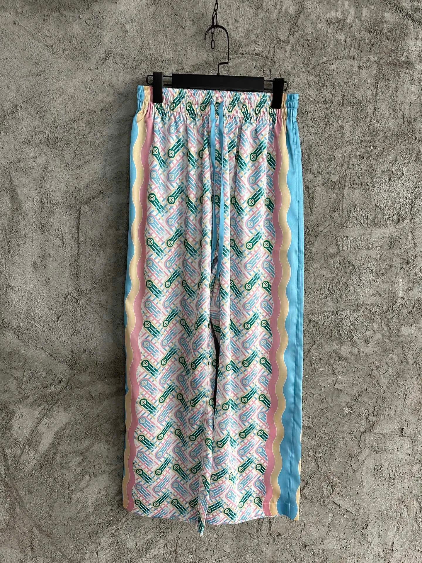 Casablanca Knit Cardigan Zigzag Pattern — T147