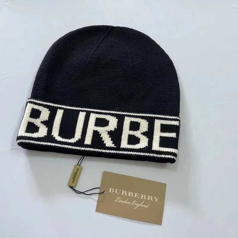 Burberry Knit Beanie Logo Band