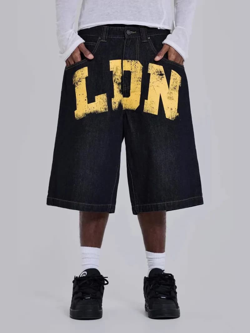 Supreme Denim Shorts Patchwork Logo — 06(现货）