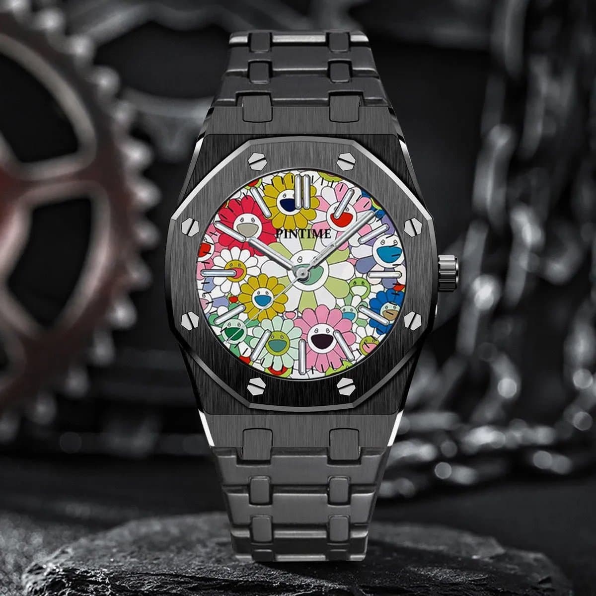 Audemars Piguet Royal Oak KAWS x PINTIME Floral Dial