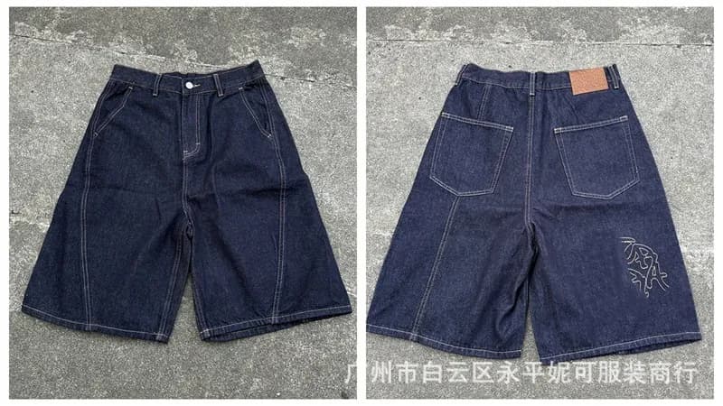 Levi's Denim Shorts Embroidered Back Pocket