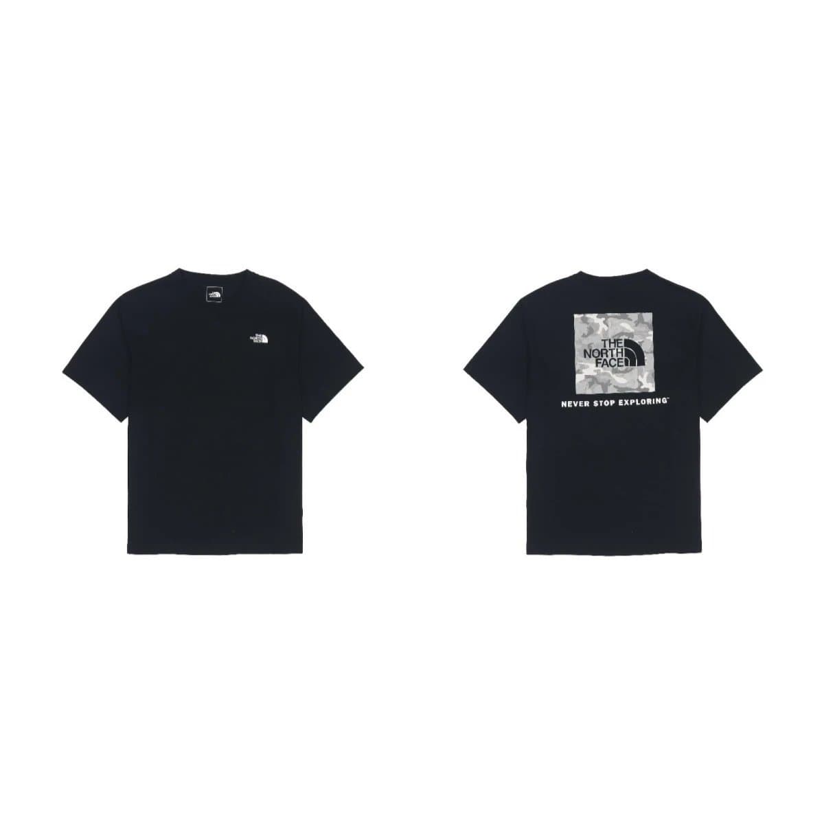 The North Face Short-Sleeve Tee Never Stop Exploring — 18-黑色235