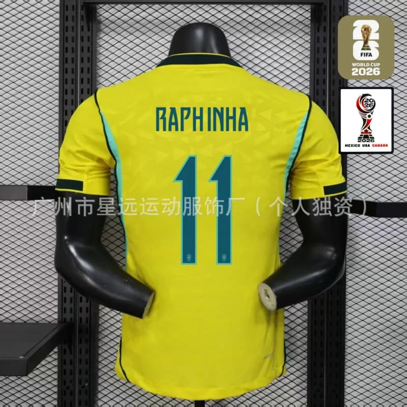 Nike Brazil National Team Jersey Raphinha #11