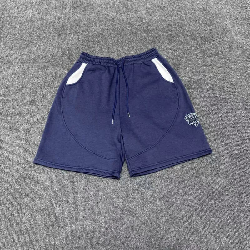 Gallery Dept. Logo Shorts Navy with White Panels
