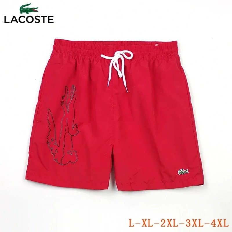 Lacoste Drawstring Shorts Outline Croc Print — 24