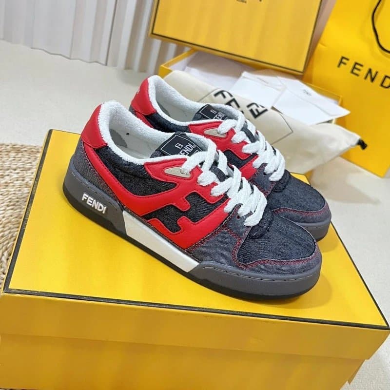 Fendi Sneaker Cow Print Embellished — 15