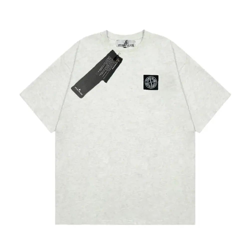 Stone Island T-Shirt Compass Logo Patch — 0117037CC