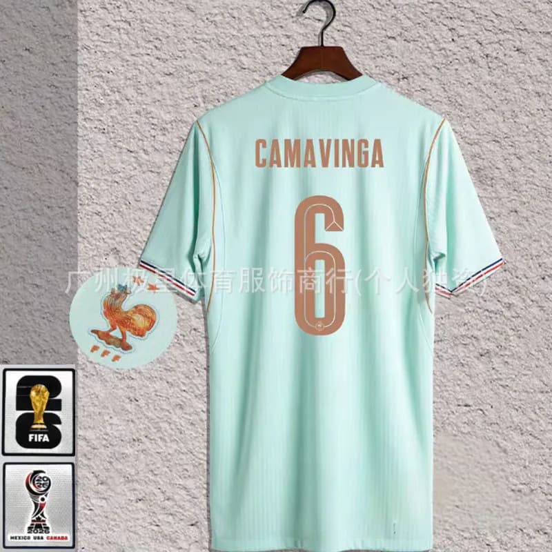 Nike France 2026 Away Jersey Camavinga #6