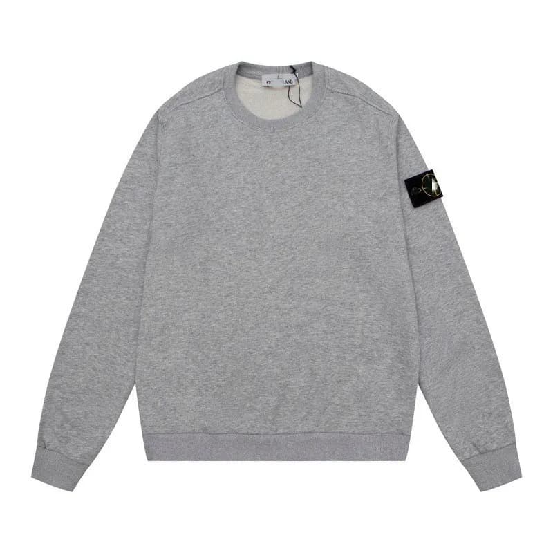 Stone Island Chambray Shirt Classic Button-Up — 661卫衣灰色