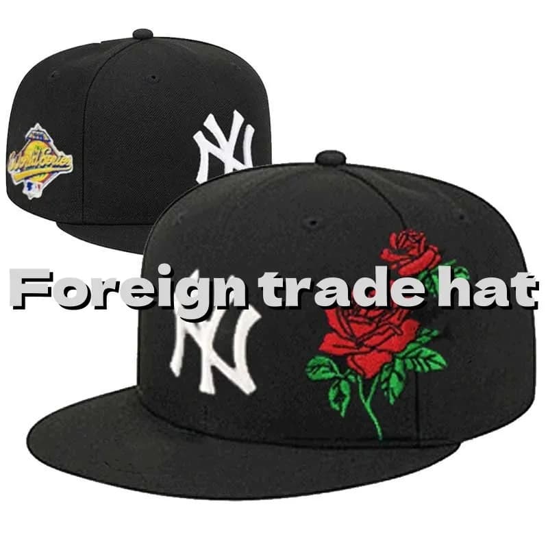New Era × MLB 59FIFTY Cap Dodger Stadium 50th Anniversary — 黑玫瑰