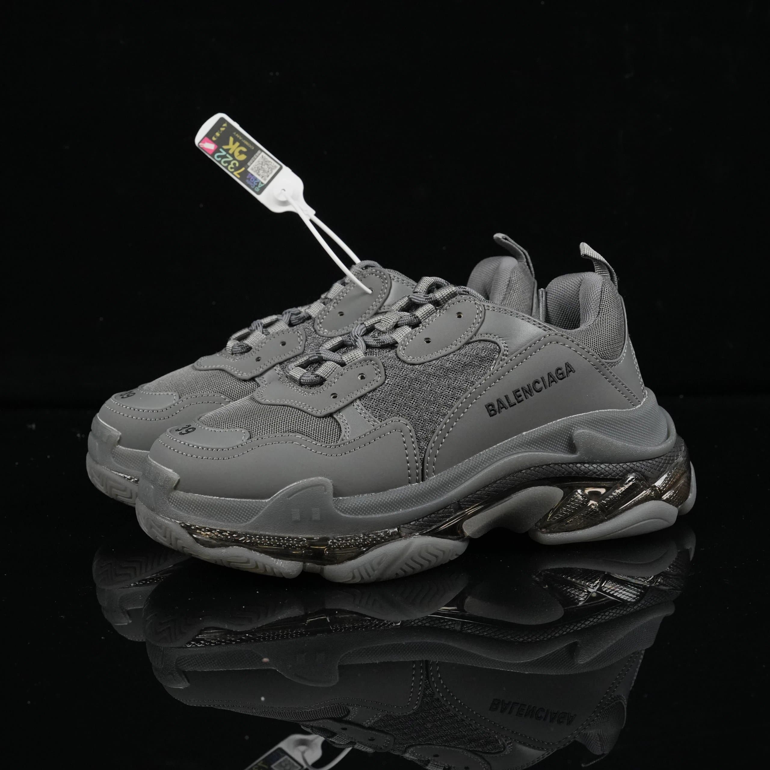Balenciaga Triple S Monochrome Grey