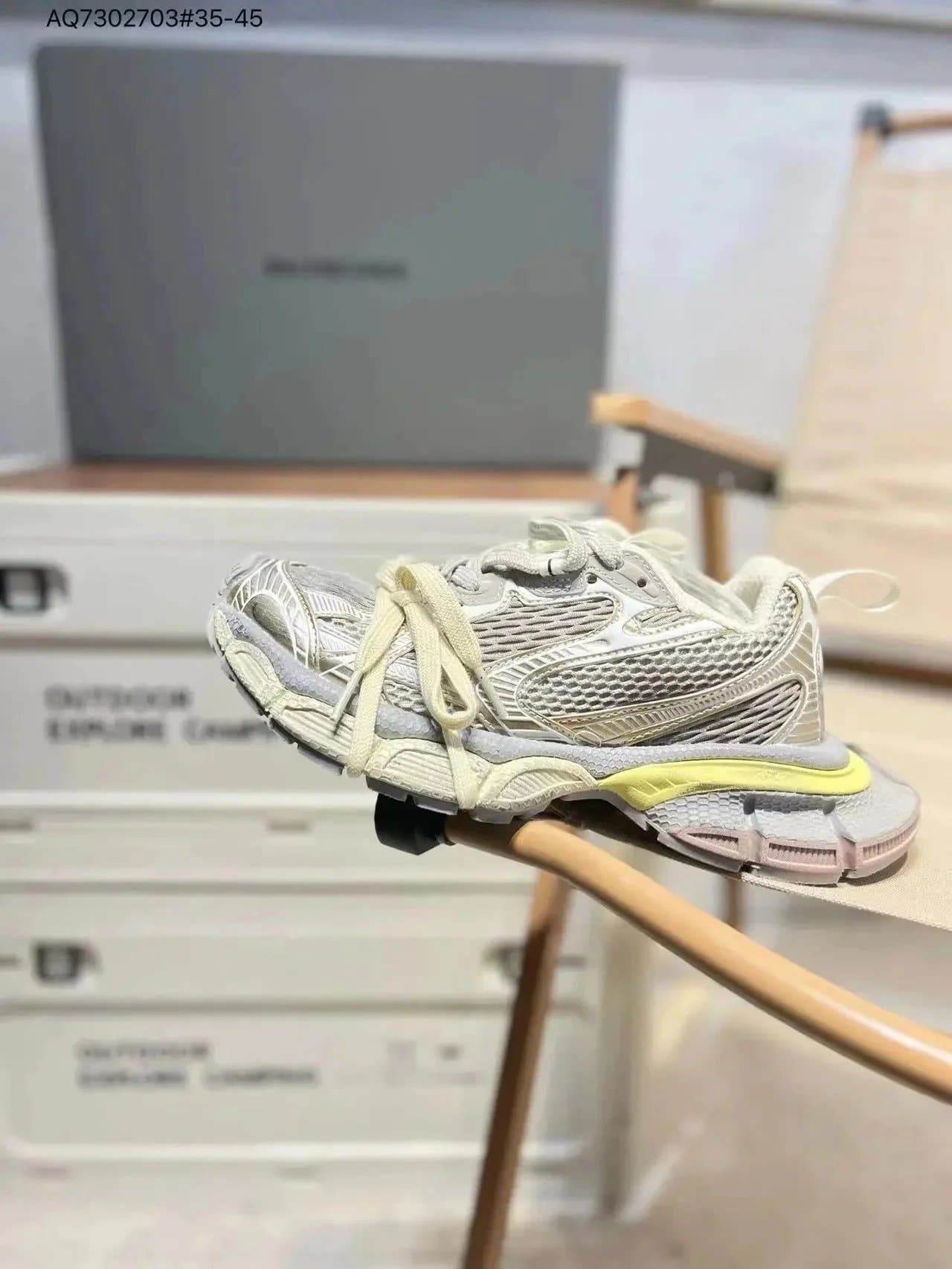 Balenciaga Triple S Black Silver — 7