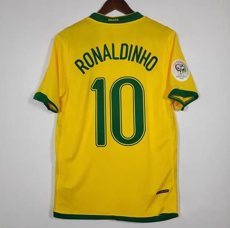 Nike Brazil National Team Jersey Ronaldinho #10