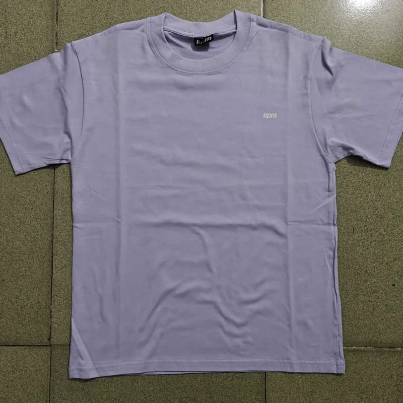 Hoodie and Joggers Set Heather Grey with Black Zip and Pocket Trim — Light purple short sleeves