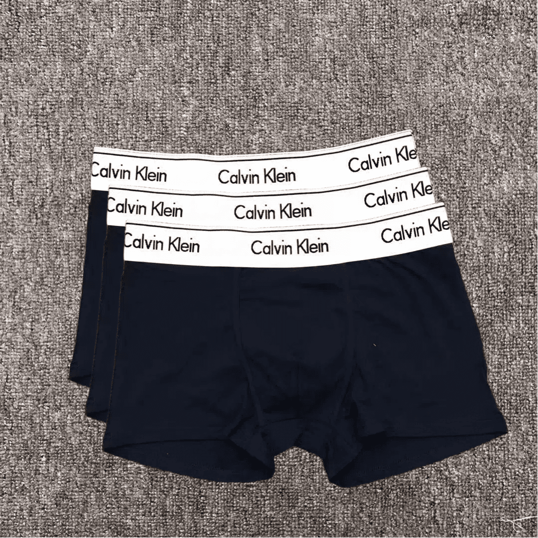 Calvin Klein Boxer Brief 3-Pack — CC-蓝色新款-3条