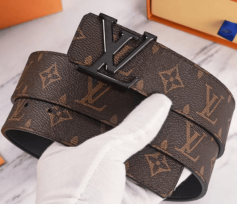 Louis Vuitton LV Initiales Belt Monogram Eclipse — A-1黑标