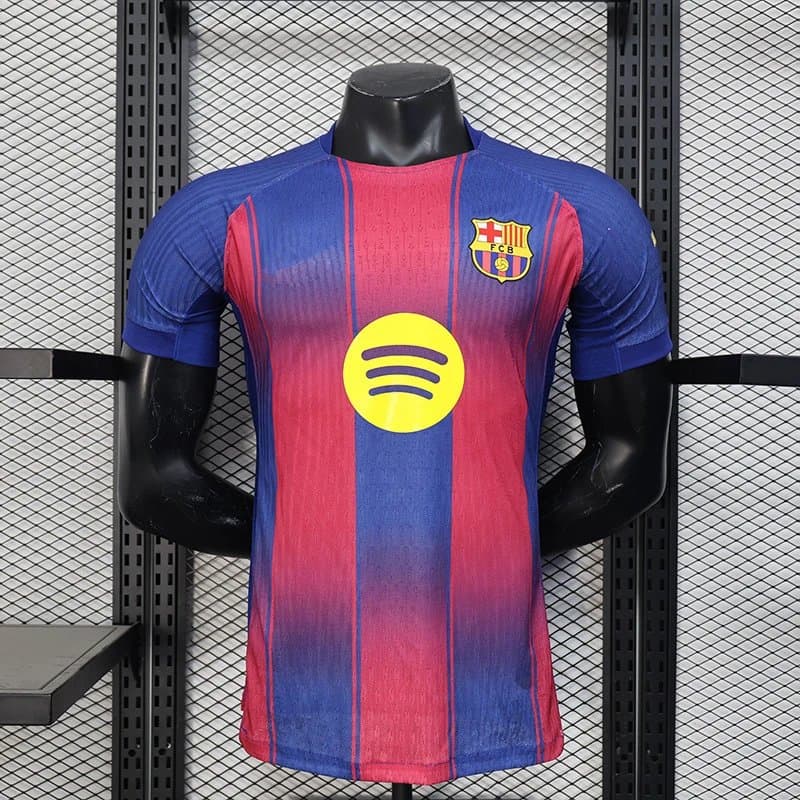 Adidas Home Jersey Spotify Collab — 25-26巴萨主