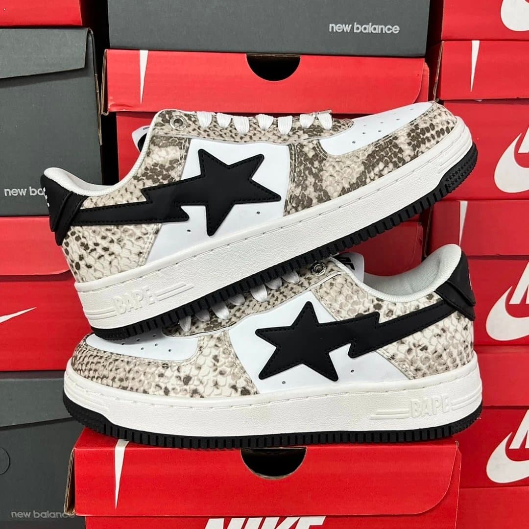 Nike Bape Sta Snake Print