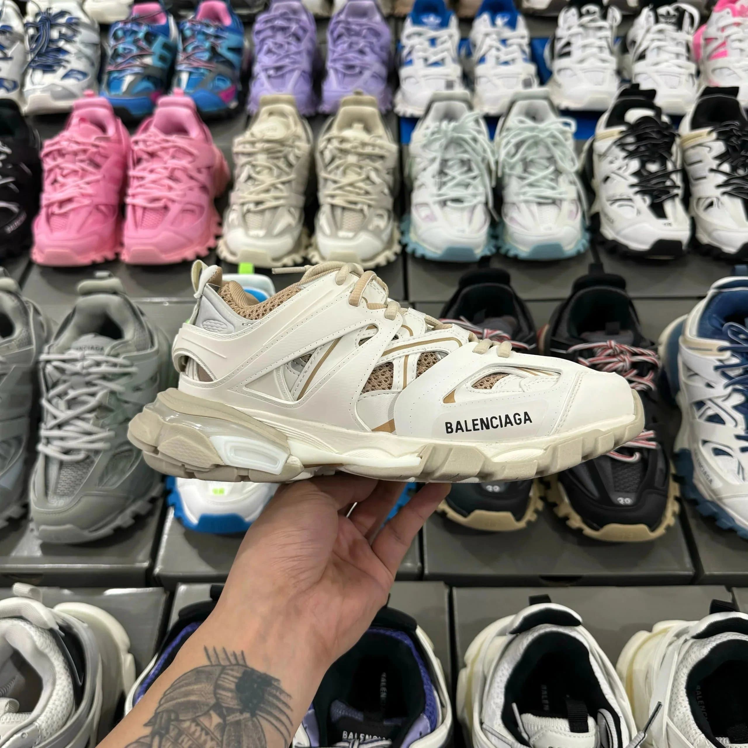 Balenciaga Triple S Lavender — 白浅绿