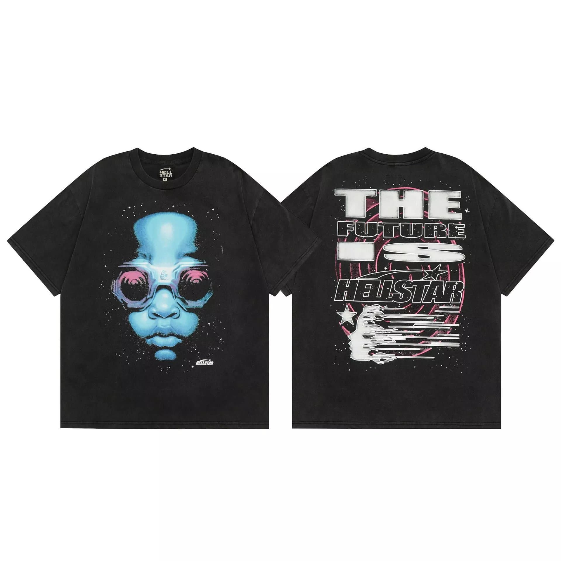 Graphic Tee Hellstar Records Print — 19
