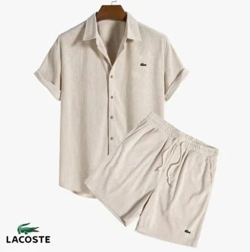 Polo Ralph Lauren Cotton Set Crinkle Texture — 20-yu-42