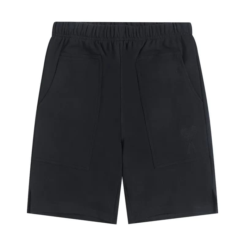 Maison Kitsuné Fox Logo Shorts Embroidered Heart Fox