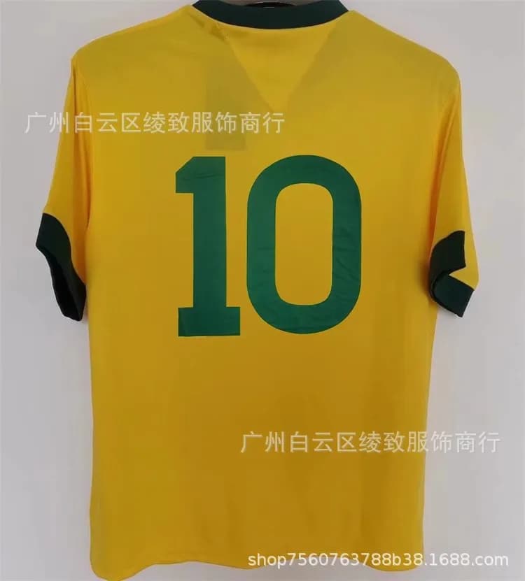 Nike Brazil National Team Jersey Number 10