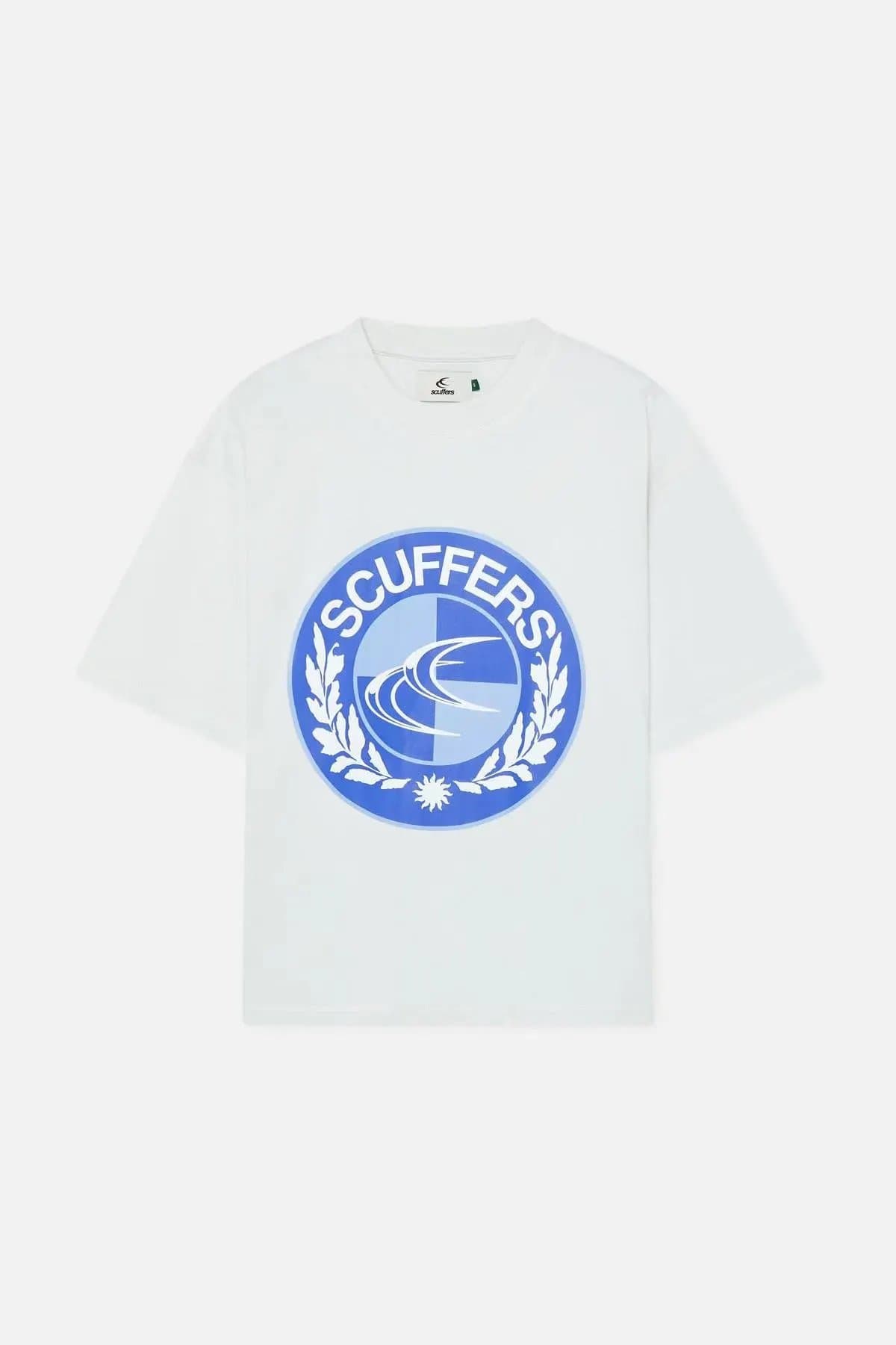 Scuffers Graphic Tee Blue Crest Logo