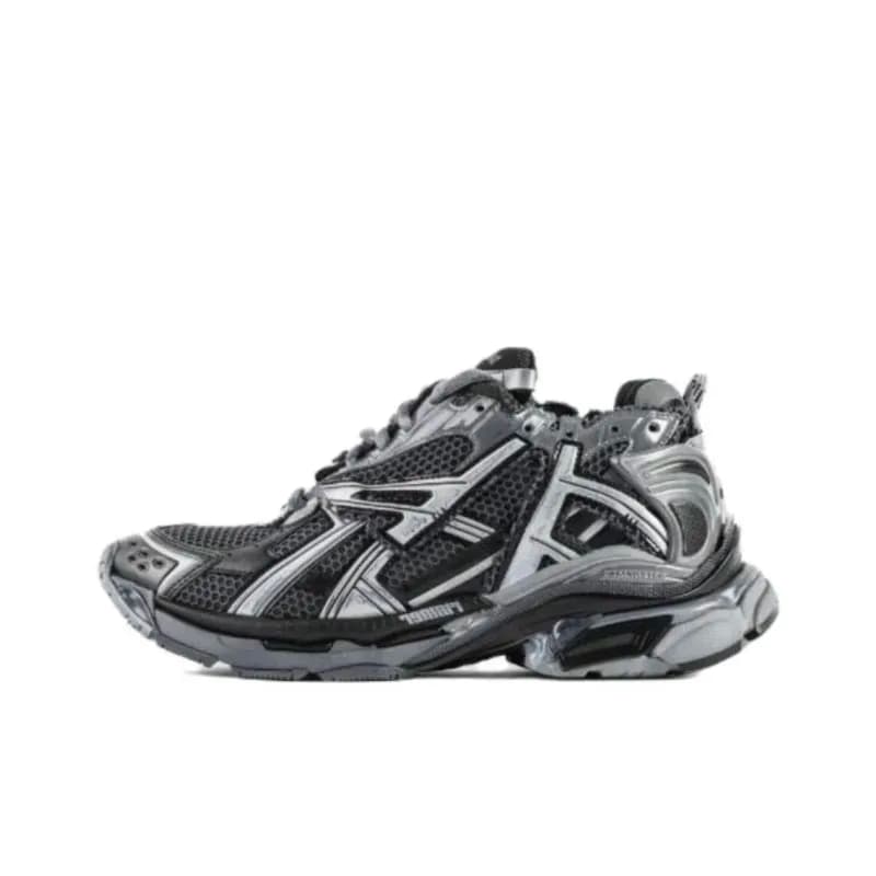 Balenciaga Triple S Graffiti — Runner7.0黑灰