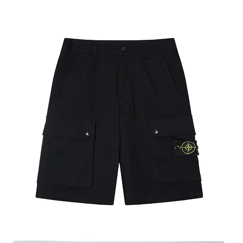 Stone Island Cargo Shorts with Compass Patch