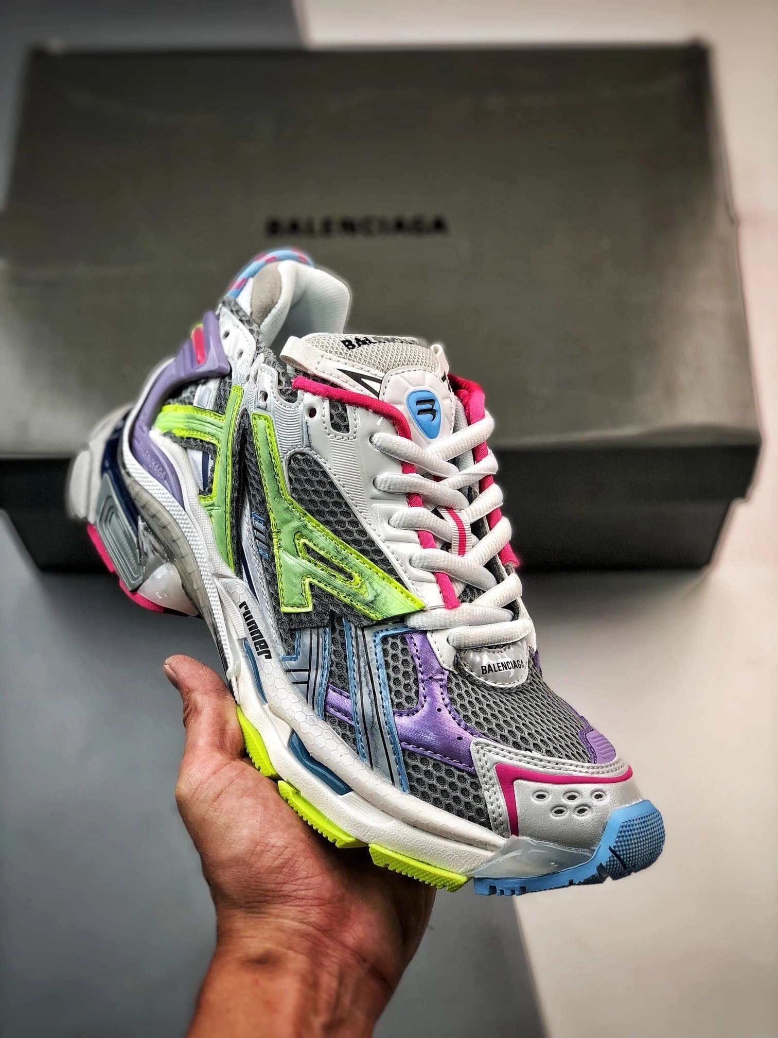 Balenciaga Triple S Black — Runner  11