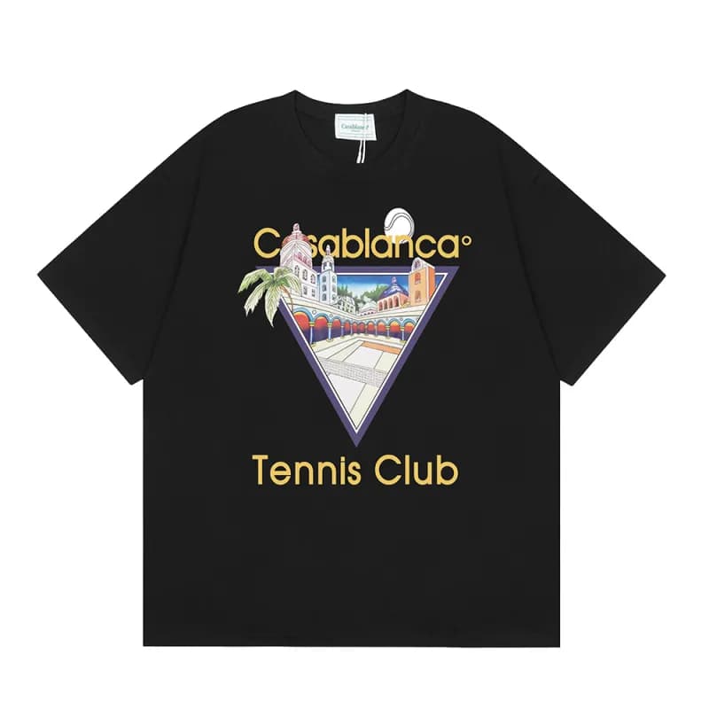 Casablanca Casa Blanca Graphic Tee Arch Print — 61黑色