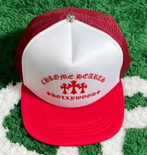 Chrome Hearts Trucker Hat Hollywood Cross