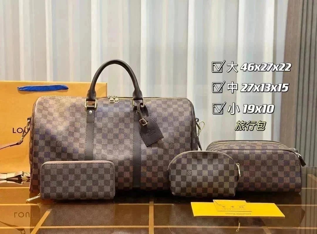Louis Vuitton Keepall Damier Ebene