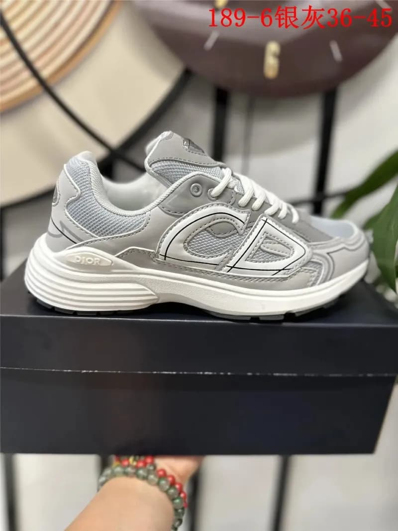 Dior B22 Silver Grey
