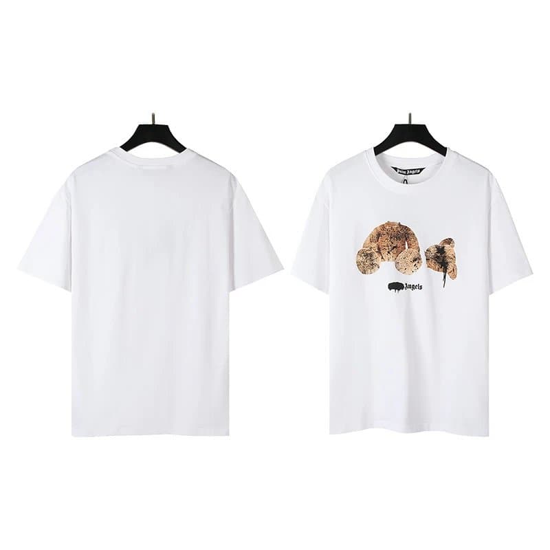 Palm Angels Graphic Tee Bear Print
